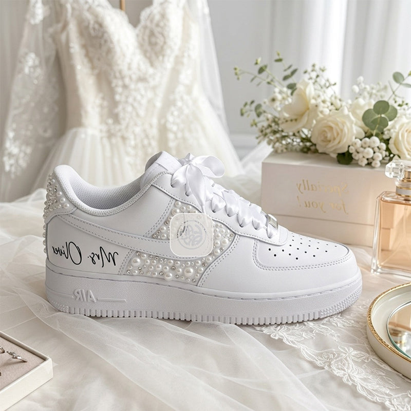 The Ivory Vow Bespoke Kicks
